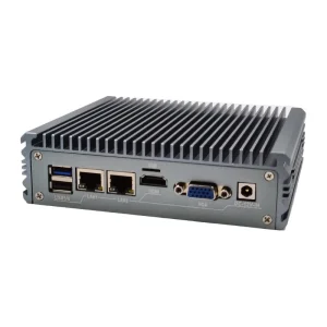 Mini PC Intel N2830 N100 J6412 VGA HD SIM Card SSD 2 LAN Ethernet Port Dual Display Desktop Mini PC