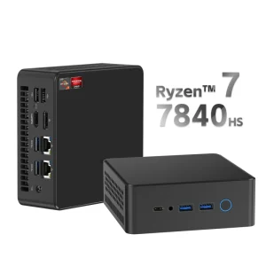 Extreme Gaming Mini PC AMD Ryzen 7 6800H High Speed DDR5 RAM Mini Desktop Computer Factory Price OEM ODM Customized PC