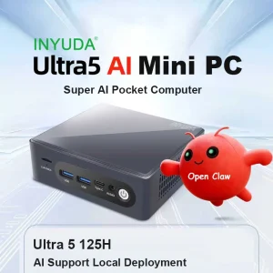 Mini PC Ultra 64GB DDR5 1TB M.2 NVME SSD Compact Gaming Computer Desktop Support AU EU UK Plug