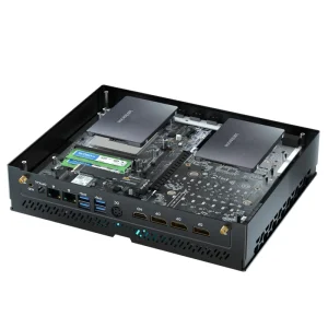 Mini PC with Intel I9-14900F High-Performance NVIDIA GeForce Graphics 64GB DDR5 Dual 2.5G LAN for Business Work