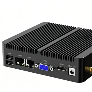 Mini PC with Intel J1900 N2840 N5095 Processors Small Form Factor Desktop Industrial Control Computer Windows 10