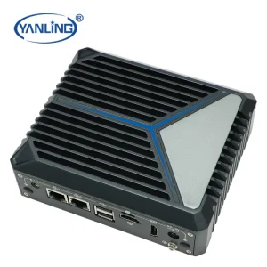 Mini PCs Alder 12thLake N100 DDR4 M.2 Slots 4K HD-MI Dual 2.5G LAN Thin Client AI Warehouse Management Computer