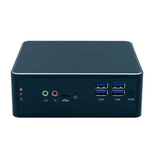 Mini Pc DP 2HD MI Type C Barebone 8th 10th 11th Gen Gaming PC with Dual DDR4 Max Support 32GB 2*LAN WiFi BT Home Office Computer