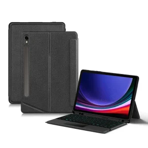 Mobile Keyboard for Galaxy Tab A 10.5 Inch Touchscreen Wireless Keyboard Case with Pen Slot Samsung S6 Lite