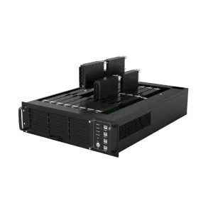 Modular Rack Server Computer with 24 13th Gen Core i7 Processors 16GB Memory 500GB Hard Drive for Office Use