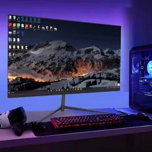 Monoblock All In One PC 21.5” FHD IPS LCD Screen I3-I9 Business Office Desktop Computer