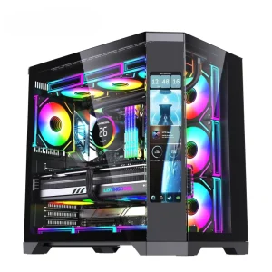 Most Popular Business Gamer Core i3 i5 PC 16G DDR4 M.2 RX580 H610 Barebone Gaming Desktop Computer