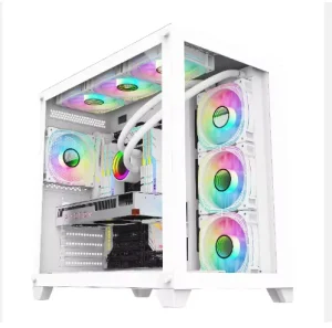 Most Popular Gaming PC Desktop Computer Gaming M-ATX/ITX Case RGB Computer Cases Towers Desktop Gaming
