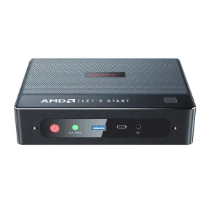 Multimedia Office Mini PC GTR5 32G RAM AMD 512GB Mini Computer Support Three Screens With Fingerprint Unlocking Gaming Pc