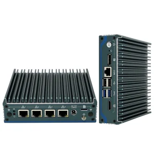 N100 Mini PC Server with I225v 2.5Gbe Ethernet DDR4 RAM AU US EU Plugs