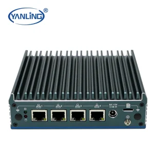 N100 Mini PC with 4 LAN Ports DDR4 RAM NVMe Storage Intel Processor Series US & AU Plug Options