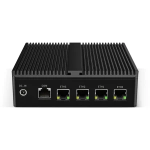 N100 Quad Core Barebone 4G DDR5 4800MHz RAM M.2 SSD I226 NICs HDMI DP Pfsense Industrial Mini Micro PC
