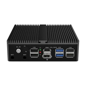 N100 Quad Core Barebone DDR5 4*2.5GB LAN 4G 5G WiFi HDMI DP Mini Router PC