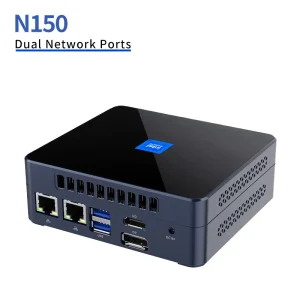 N150 Gaming PC 4K WiFi6 M.2 2280 PCIE3.0*4/NVMe/SATA SSD Windows11 Computer Desktops Mini PC