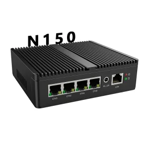 N150 N100 Barebone 2.5G Intel Alder Lake 12Th Gen Processor 16Gb Ram Ddr5 Fanless Soft Router Industrial Computer Mini Pc