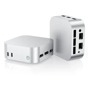 N5 Twin Lake N150 Mini PC 12GB LPDDR5 2 Type-C 2 RJ45 WIFI6 Desktop Computer New Product