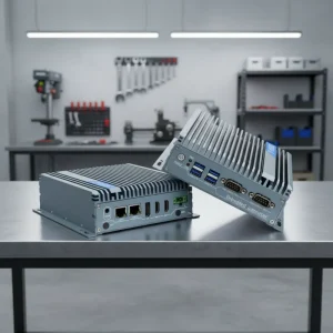 N95 N100 J1900 J6412 Win 10 11 linux Industrial Embedded Fanless Mini Box PC with 2*LAN 6*USB 2*COM 1*HD MI 1*VGA
