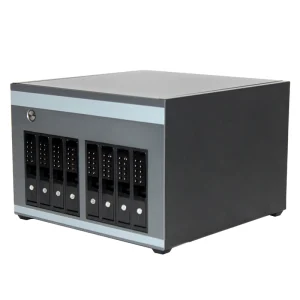 NAS 8 Bay Storage Servers Mini ITX Case with Hot Swap for Filecoin