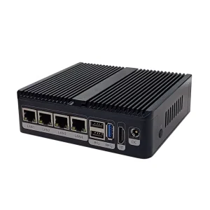 Nano Computer Intel Celeron J6412/Atom X6413E CPU Embedded Fanless PC Mini Box PC IoT Thin Client Digital Signage Player KIOSK