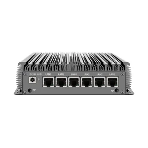 Network Server Industrial Mini PC Soft Router I7 10510U I5 10210U I3 10110U 6×2.5G LAN Support 4G Module Gateway Computer