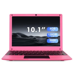 New 10.1 Inch Android 13 EMMC Laptop Allwinner A523 4GB RAM 128GB IPS Screen 5000mAh Battery Student School Education