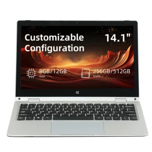 New 14 Inch Touch Screen Windows 11 Laptop English Keyboard 8GB RAM 256GB SSD Laptop for Student