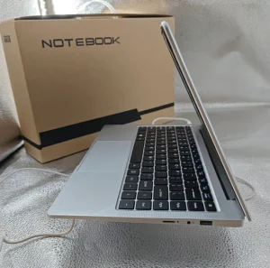 New 14 Inch Ultra Thin Business Laptop Intel Celeron N5095 Dual Core 8GB+256GB SSD Aluminum IPS Display Wireless