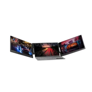 New 14-inch LCD Portable Triple Display Gaming Laptop With Dual Expanders For Business Use and Technology