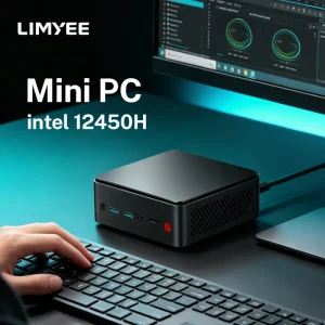 New Box 1213 Intel I5 12450H Octa Core GDDR4 DDR4 16GB 512GB SSD WiFi6 BT5.2 Mini PC Desktop Office Gaming EU US Plug