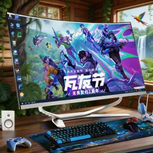 New Design All In One Computers 24 Inch HDD 1TB Office PC All in One Win 10/11 System for School Home and Business