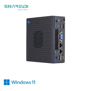 New Gaming Desktop Computer DDR3 Win 11 OS Support 2LAN 8USB 2HD 1VGA Mini Box PC VESA Mount