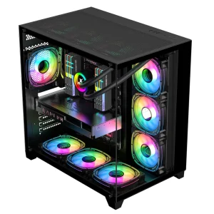 New Gaming PC Core i9 Xeon E5 GTX1060 16GB DDR4 Air Cooling Gaming Desktop for Office Student Using