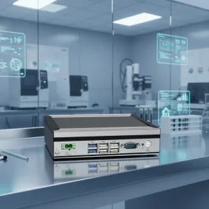 New Industrial Embedded Mini PC Intel Celeron J1900 3855U 6th Gen 3 Intel I211 Gigabit LAN 2 RS232 Ports SSD Storage 2 Year
