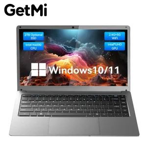 New Thin 14″ Laptop N4000 6GB 64GB SSD Intel Graphics English Keyboard Business Series Metal Factory Customization