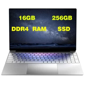 Notebook Computer Laptop 15.6 Inch 1920x1080P Intel N5095 16GB RAM 256GB SSD Gaming Laptop for Students