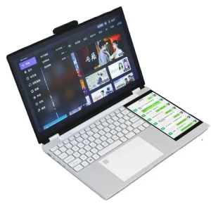Notebook Dual Screen Ultra Slim Laptop 8Gb 16Gb Ram 512GB 1Tb Ssd Multi Purpose Business Device Intel Process US Plug