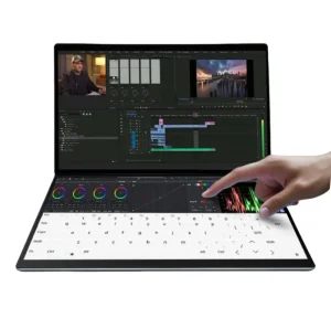 OEM 11″ IPS DDR4 Dual Touchscreen Laptop 180 Adjustment Intel N100 8GB+128GB 256GB Metal English Factory Price Notebook PC