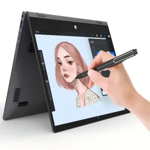 OEM 14-Inch Yoga 360 Touchscreen Mini PC Intel Celeron N100 CPU 8GB RAM + 256GB SSD Laptop English Metal