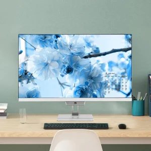 OEM 21.5 23.8 24 AIO PC Inch Monoblock Core I3 I5 I7 Desktop Business Office Computer Set All in One Barebone