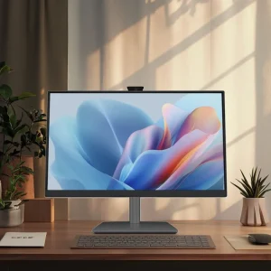 OEM 23.8inch All in One Desktop Computer Core I3 I5 I7 I9 SSD 512GB 16GB RAM Win 10 11 with Webcam