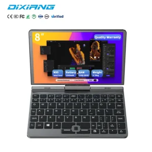 OEM 8 Inch 2 in 1 Convertible Laptop with 10 Point Touch Screen Intel N95 12GB DDR5 512GB Windows 11 for Business Notebook