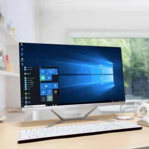 OEM AOC Desktop Computer Set All in One PC N5095 11th Processor 8GB 256GB SSD 24″ 27″ All in One Computer with UPS Battery