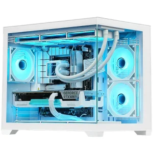 OEM Computer Sea View Tempered Glass Case Ryzen 5 5600 CPU RX 7650 GRE 8GB Graphics 16G DDR4 RAM 512GB SSD Gaming Desktop PC