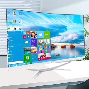 OEM Custom 27inch Curved Screen Monitor Monoblock All in One Desktop PC Core i7 8700 All in One Gaming PC I3 I5 I7 SSD