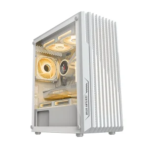 OEM Custom RGB Cooling Fans LED Lights Strips Aluminum Alloy Desktop Access M-ATX Motherboard Gaming Computer Case Tower
