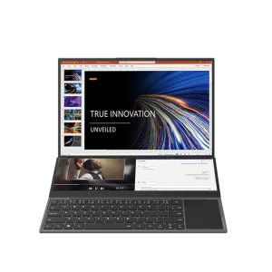 OEM Dual Screen Laptop 16+14 Inch 256GB+1TB SSD Intel Core I7 10870H 10th Gen IPS Panel English Keyboard Metal