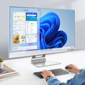 OEM Factory 23.8 27 Inch I5 All in One Pc With Battery Barebone All in One Desktop Office Computer PC