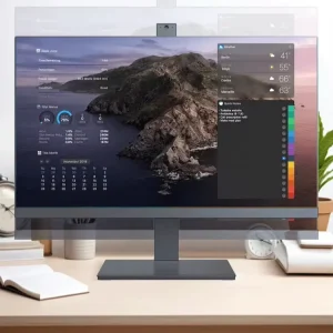 OEM Full Set 23.8″ All in One Computer Desktop PC AIO Monoblock Barebone Core I3 I5 I7 I9 DDR4 16GB RAM SSD 512GB Keyboard Mouse