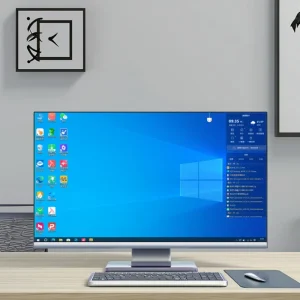 OEM High-end 23.8 27 Inch Office All-in-one PC I3 I5 I7 I9 Monoblock Gaming Desktop PC All-in-One Computers for Office