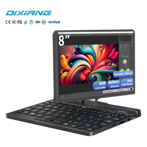 OEM Mini 8 Inch 2 in 1 Convertible Notebook 10 Point Touch Display Intel N95 12GB DDR5 RAM 512GB SSD Windows 11 PC